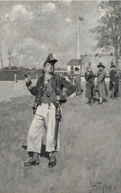 A Privateersman Ashore by Howard Pyle